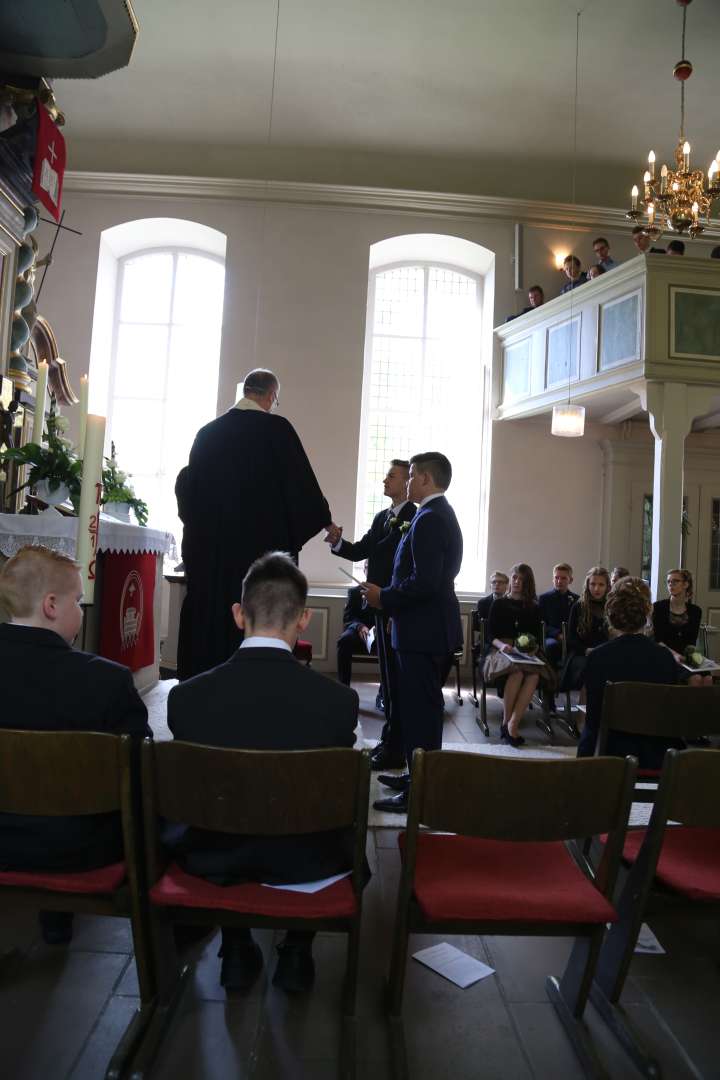 Konfirmation in der St. Katharinenkirche zu Duingen