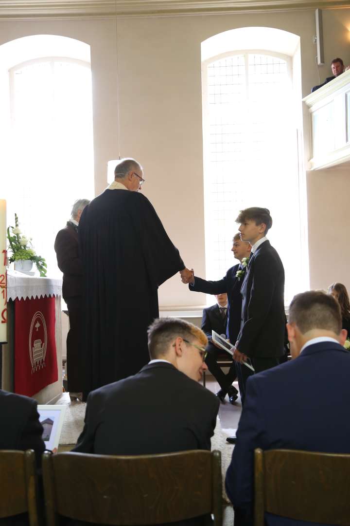 Konfirmation in der St. Katharinenkirche zu Duingen