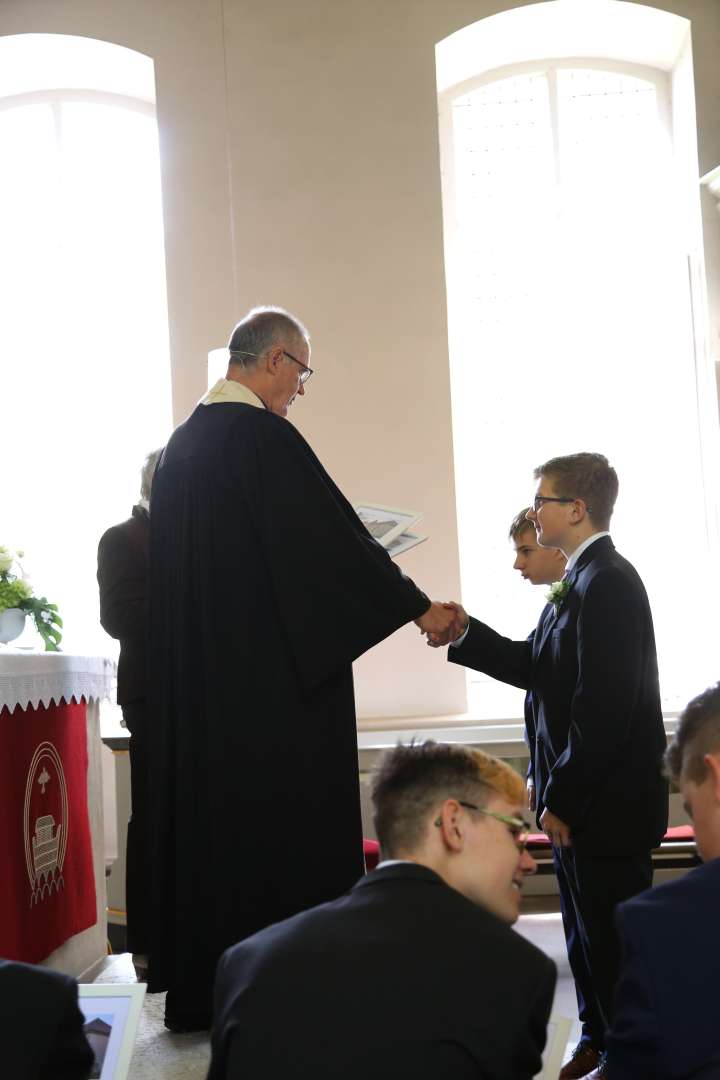 Konfirmation in der St. Katharinenkirche zu Duingen