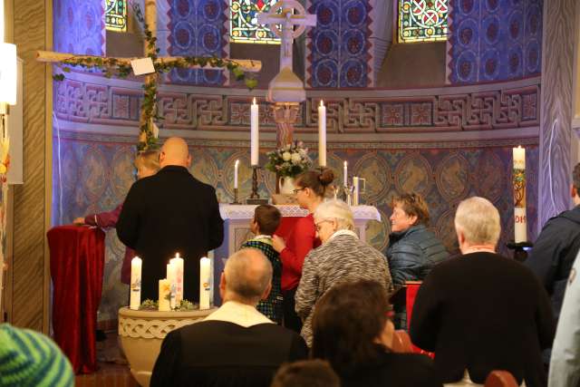 Abendmahlsgottesdienst der Konfirmanden in Coppengrave