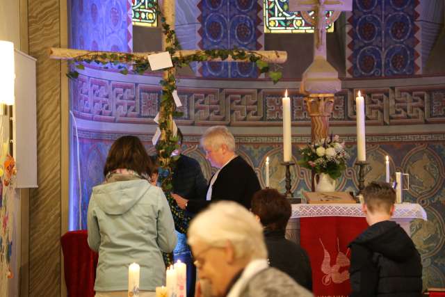 Abendmahlsgottesdienst der Konfirmanden in Coppengrave