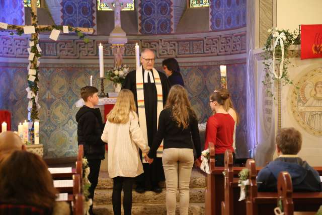 Abendmahlsgottesdienst der Konfirmanden in Coppengrave