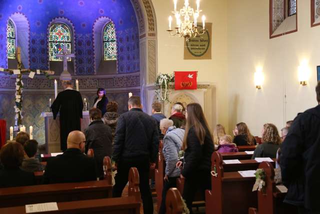 Abendmahlsgottesdienst der Konfirmanden in Coppengrave