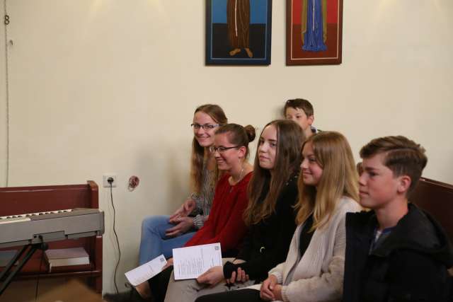 Abendmahlsgottesdienst der Konfirmanden in Coppengrave