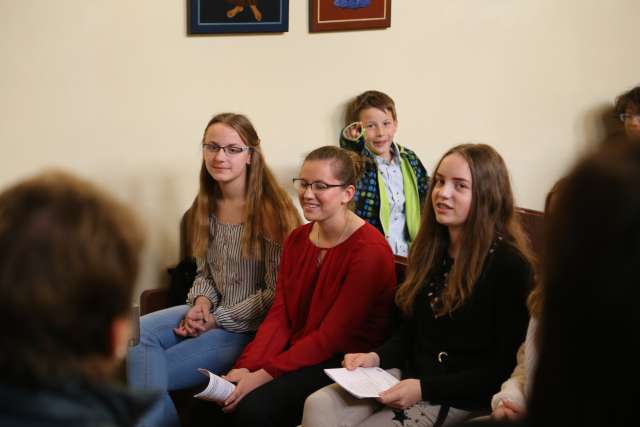 Abendmahlsgottesdienst der Konfirmanden in Coppengrave