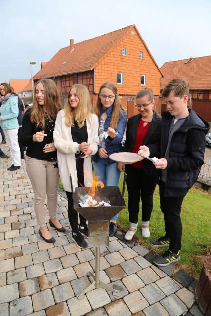 Abendmahlsgottesdienst der Konfirmanden in Coppengrave