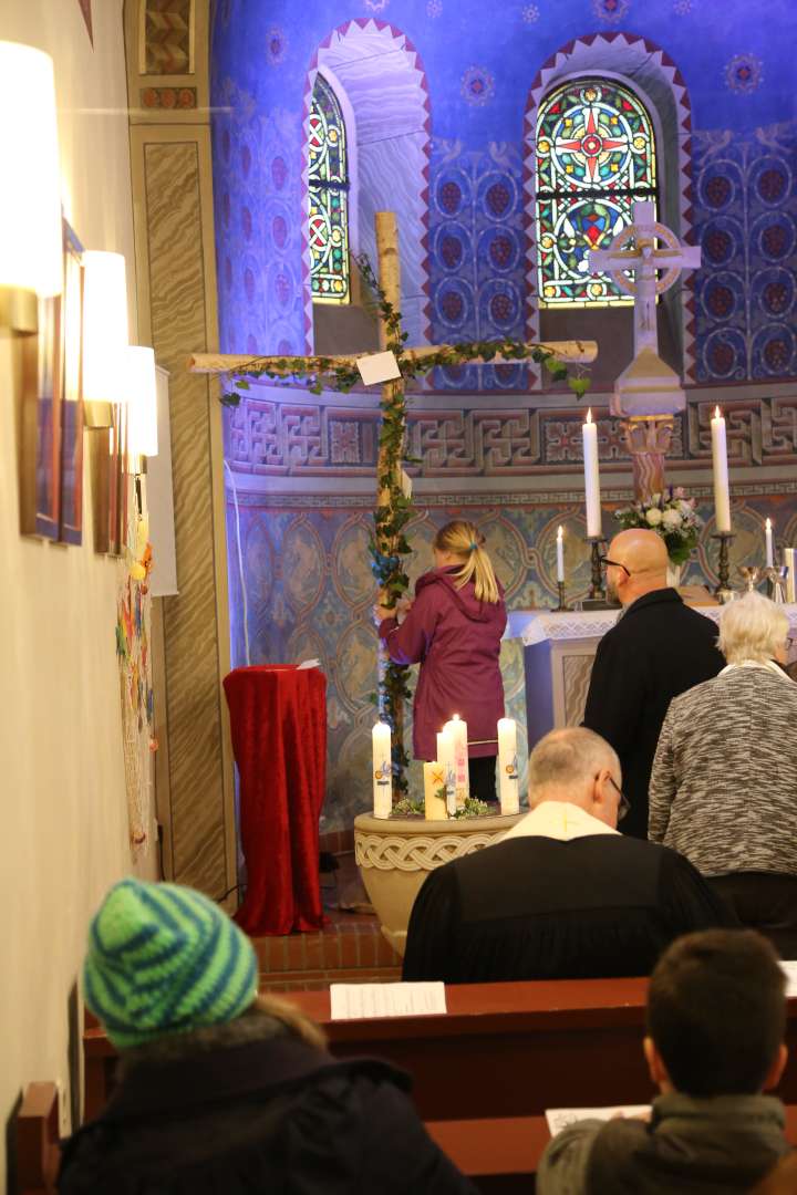 Abendmahlsgottesdienst der Konfirmanden in Coppengrave