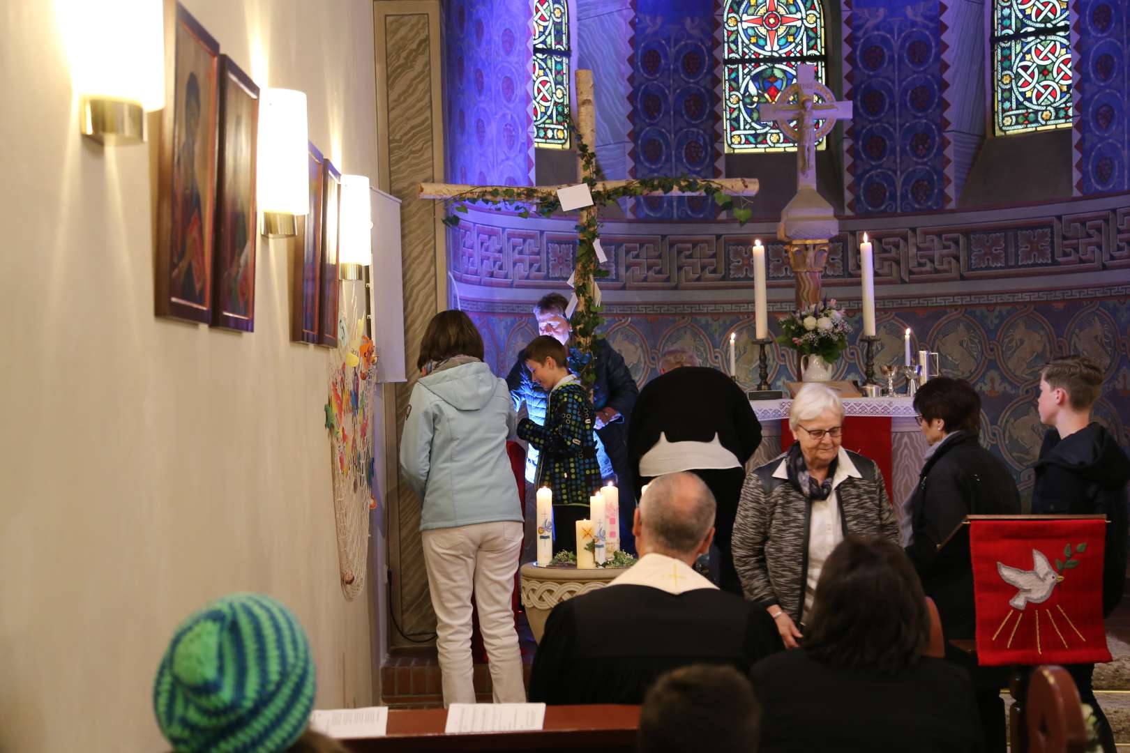 Abendmahlsgottesdienst der Konfirmanden in Coppengrave