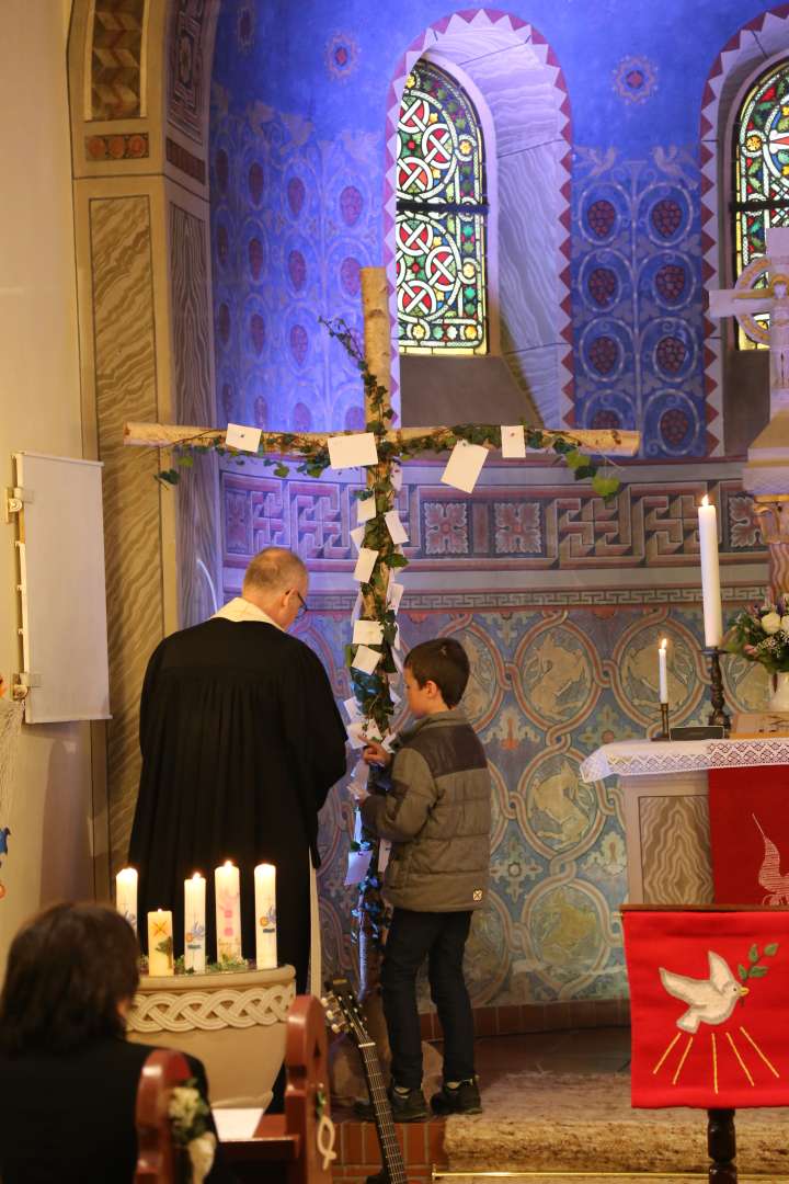 Abendmahlsgottesdienst der Konfirmanden in Coppengrave