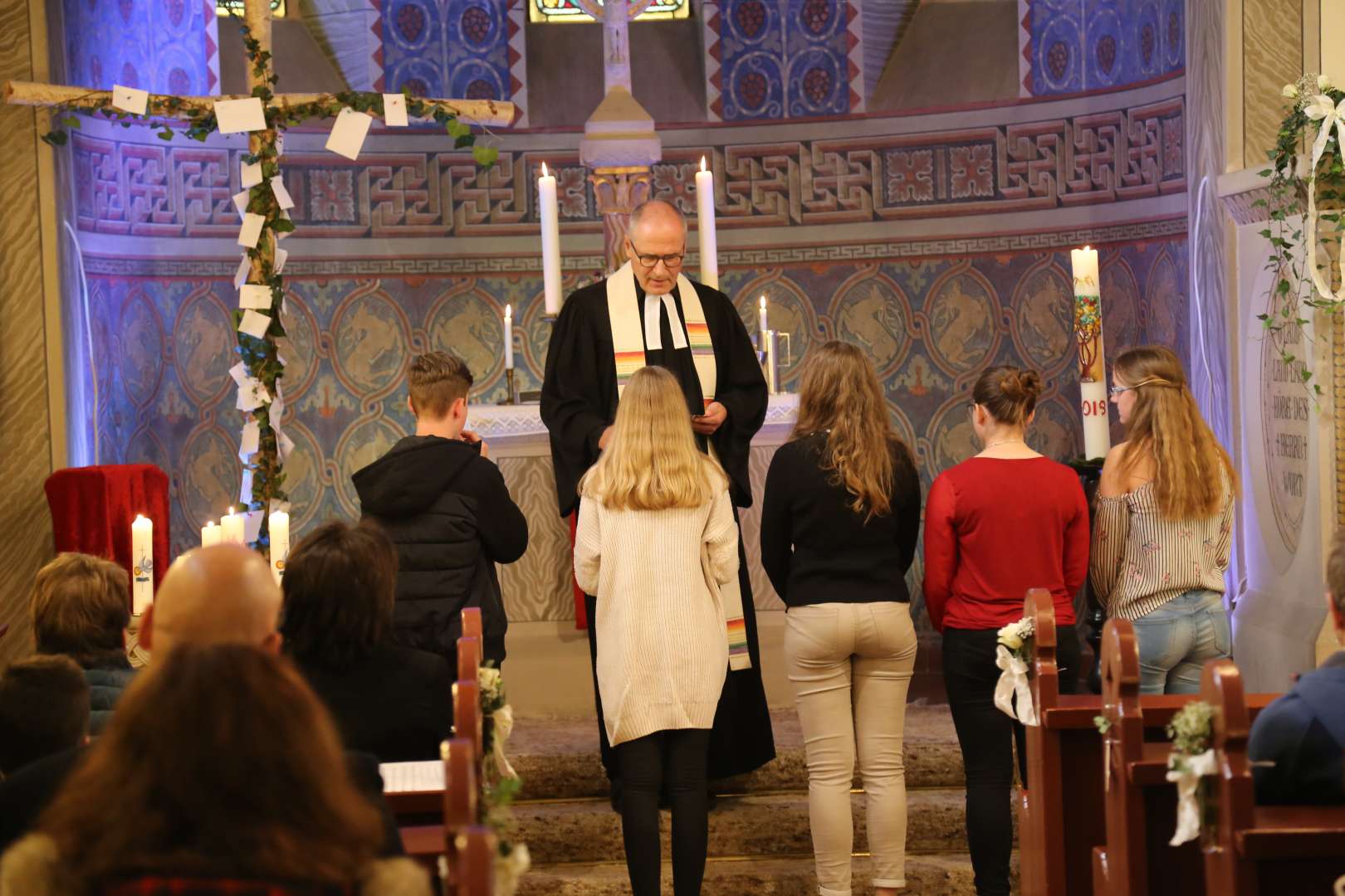 Abendmahlsgottesdienst der Konfirmanden in Coppengrave