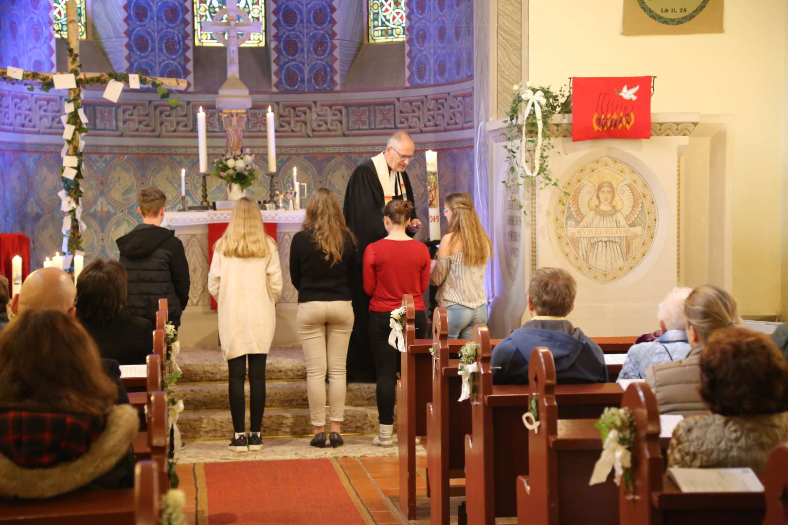 Abendmahlsgottesdienst der Konfirmanden in Coppengrave