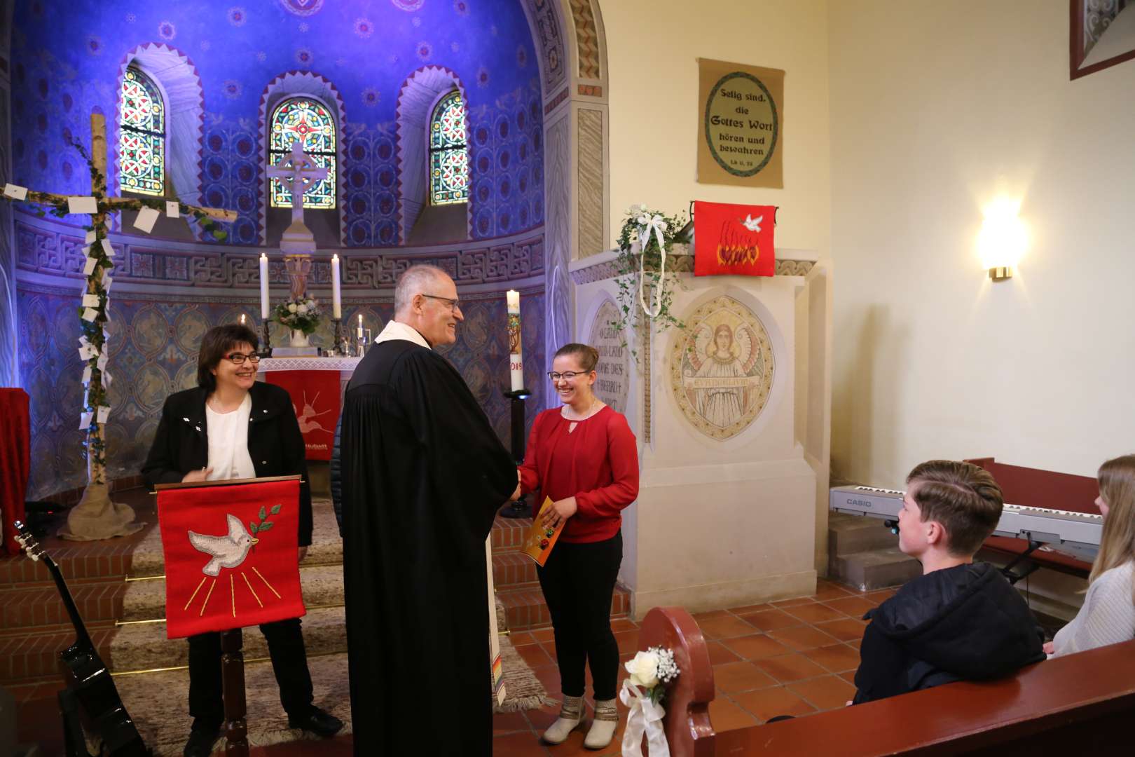 Abendmahlsgottesdienst der Konfirmanden in Coppengrave