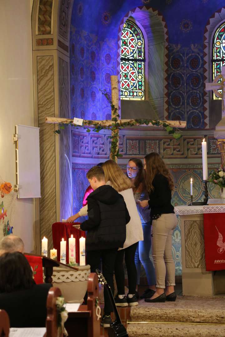 Abendmahlsgottesdienst der Konfirmanden in Coppengrave