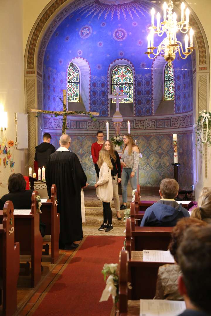 Abendmahlsgottesdienst der Konfirmanden in Coppengrave