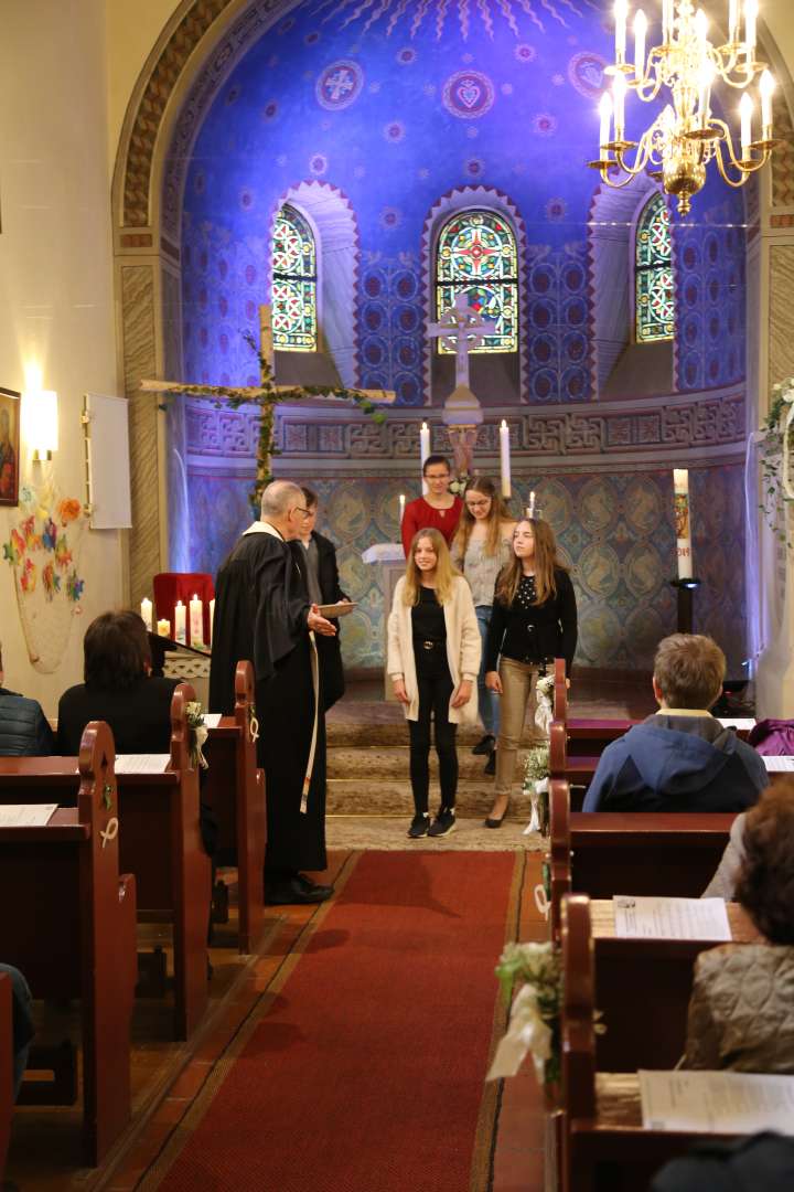 Abendmahlsgottesdienst der Konfirmanden in Coppengrave