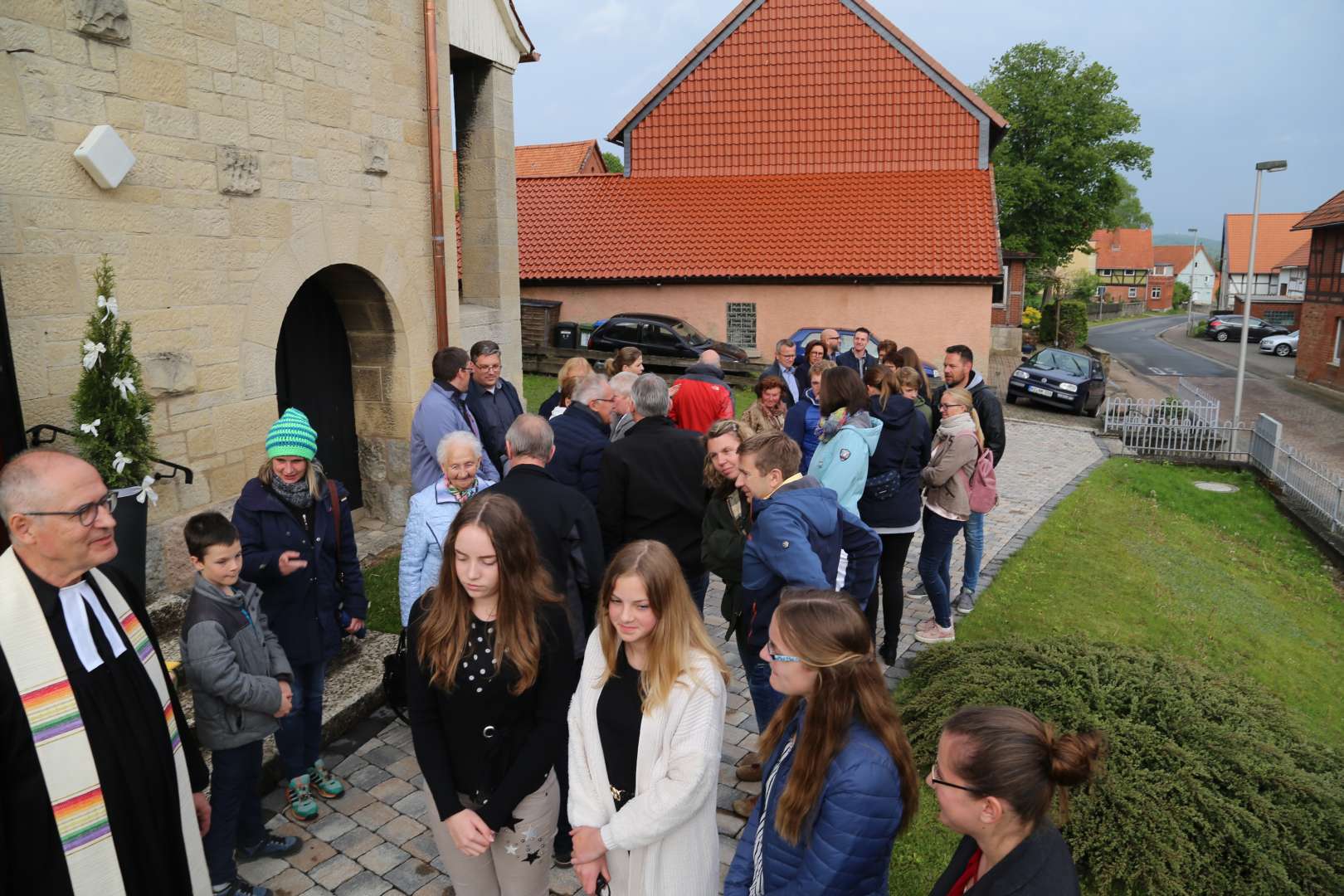 Abendmahlsgottesdienst der Konfirmanden in Coppengrave