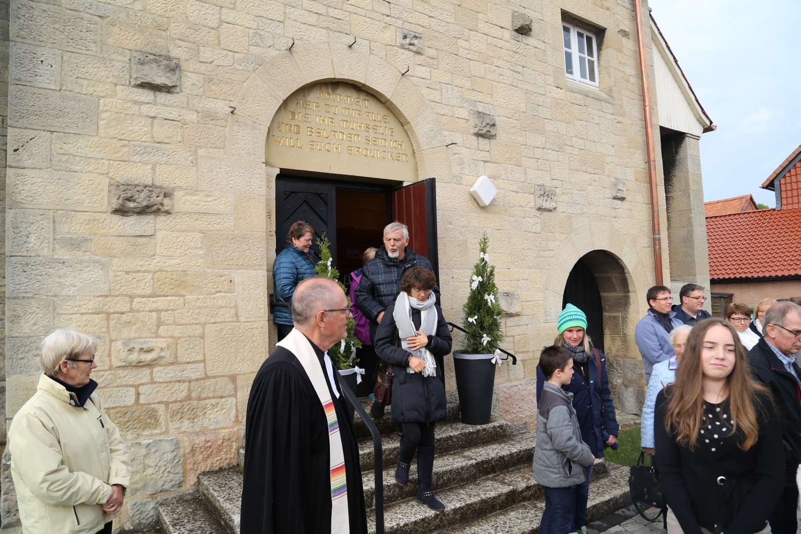 Abendmahlsgottesdienst der Konfirmanden in Coppengrave