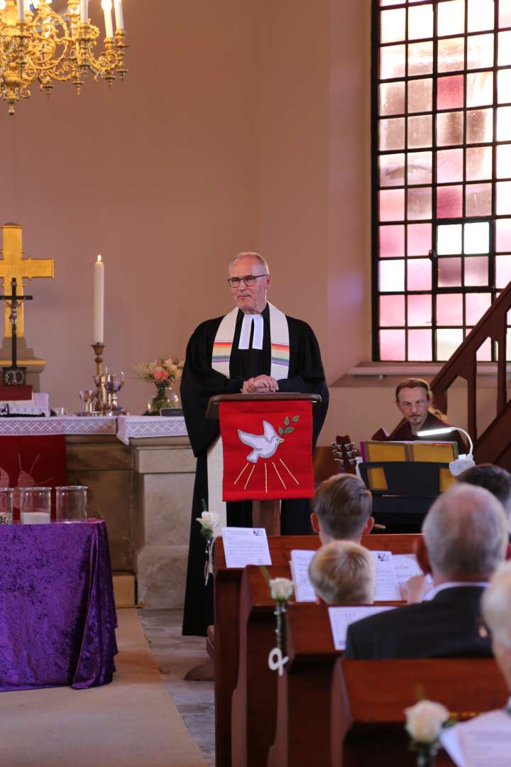 Abendmahlsgottesdienst der Konfirmanden in Weenzen