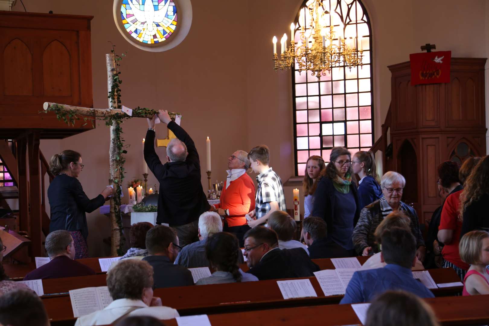 Abendmahlsgottesdienst der Konfirmanden in Weenzen