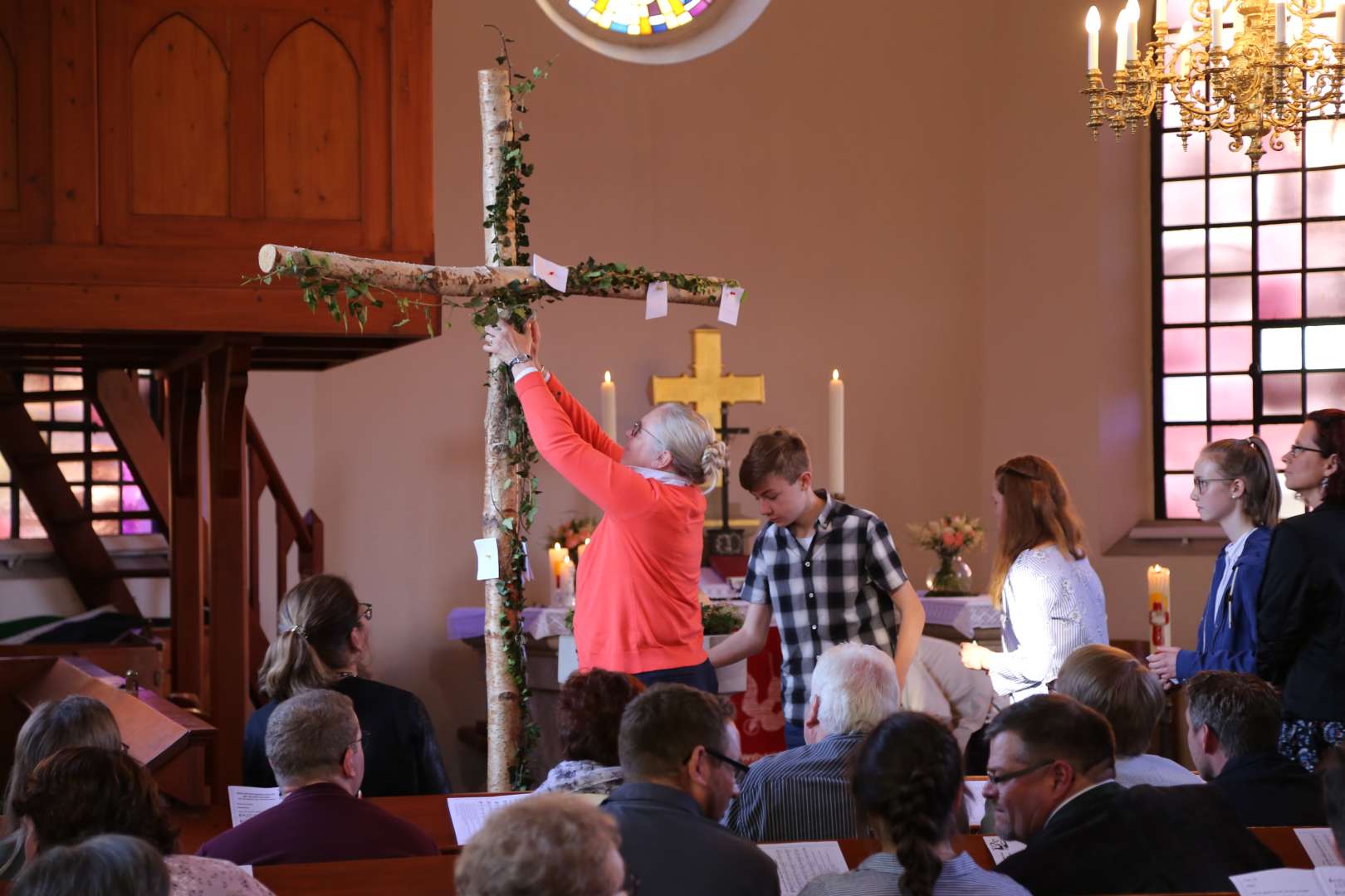 Abendmahlsgottesdienst der Konfirmanden in Weenzen