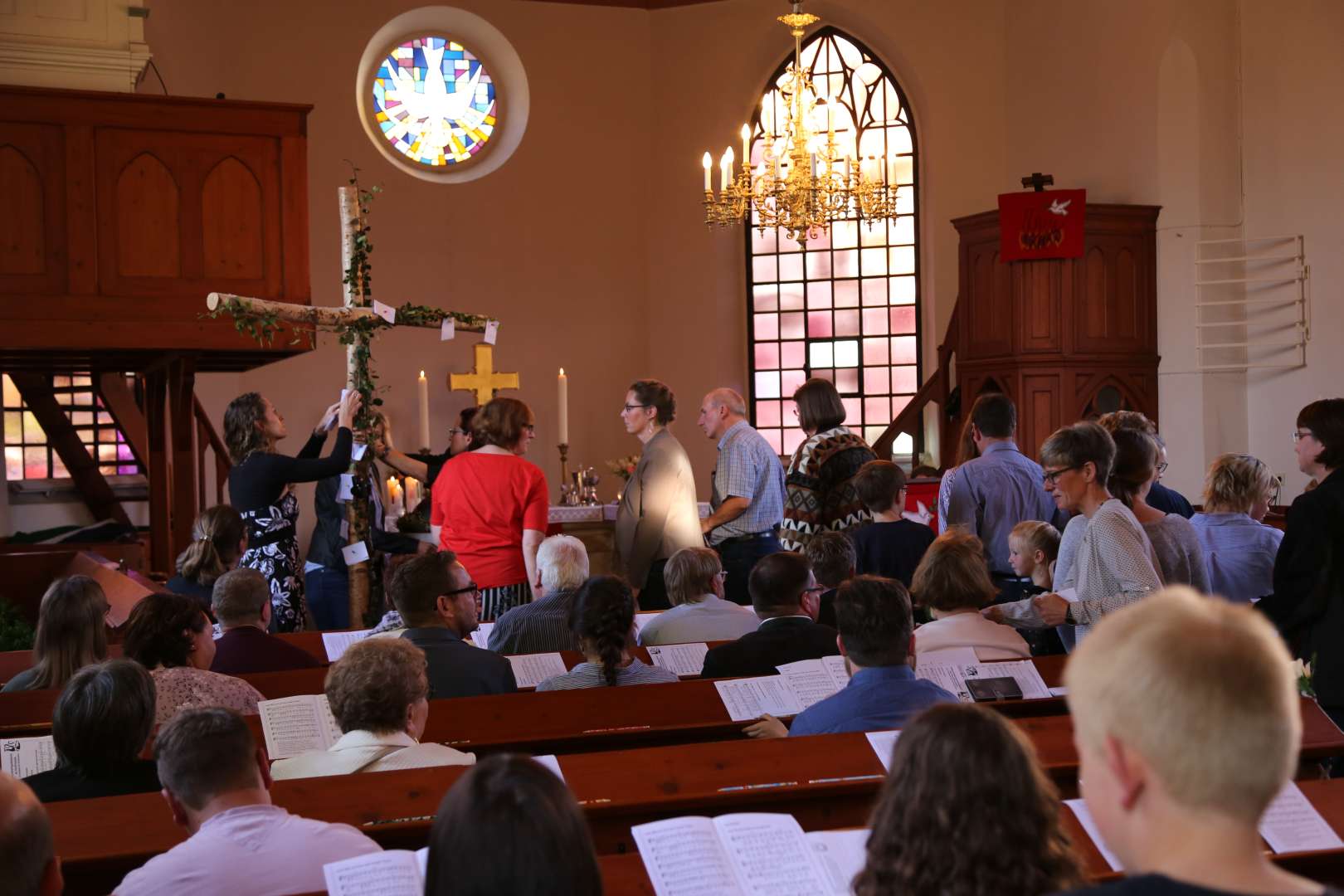 Abendmahlsgottesdienst der Konfirmanden in Weenzen