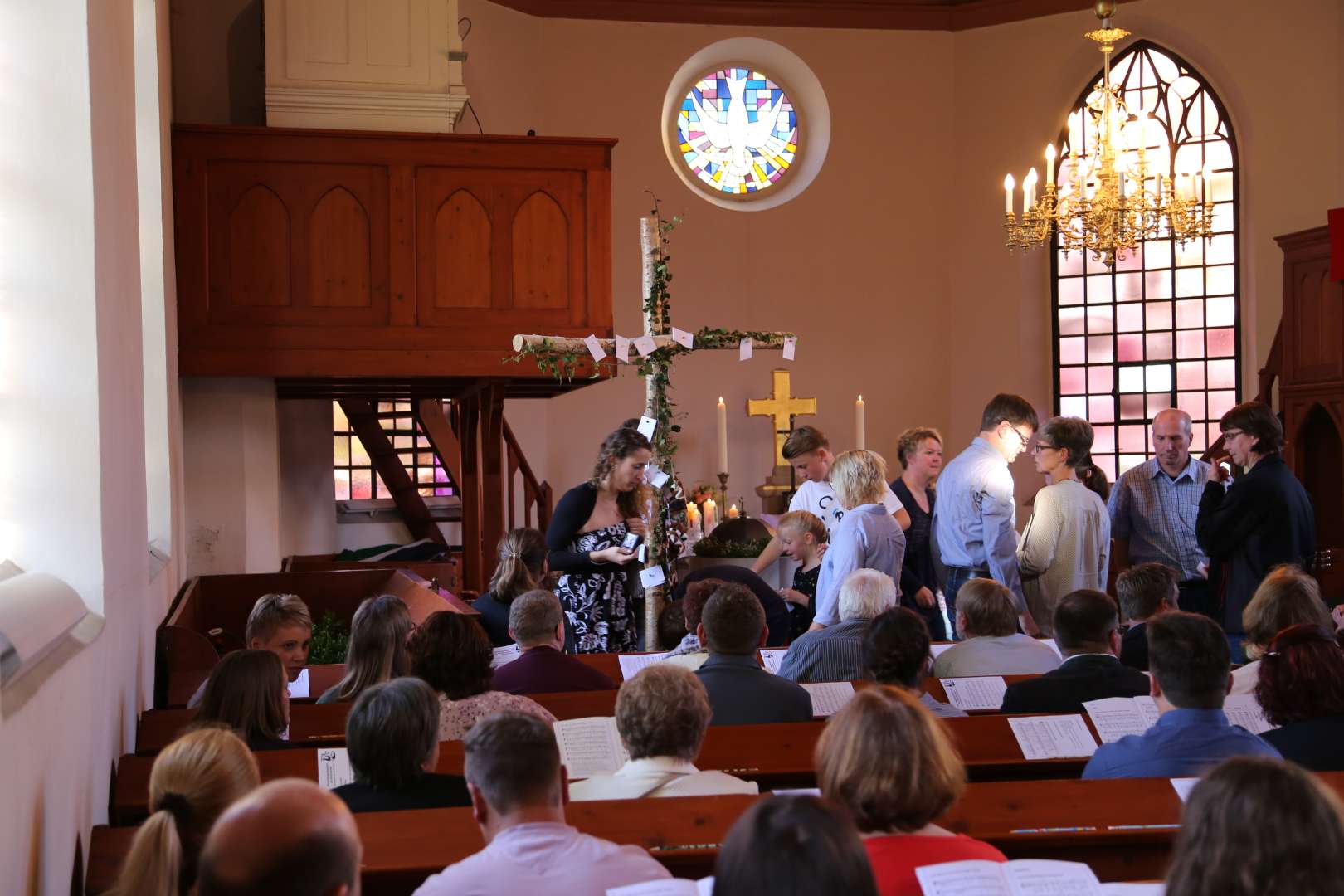 Abendmahlsgottesdienst der Konfirmanden in Weenzen