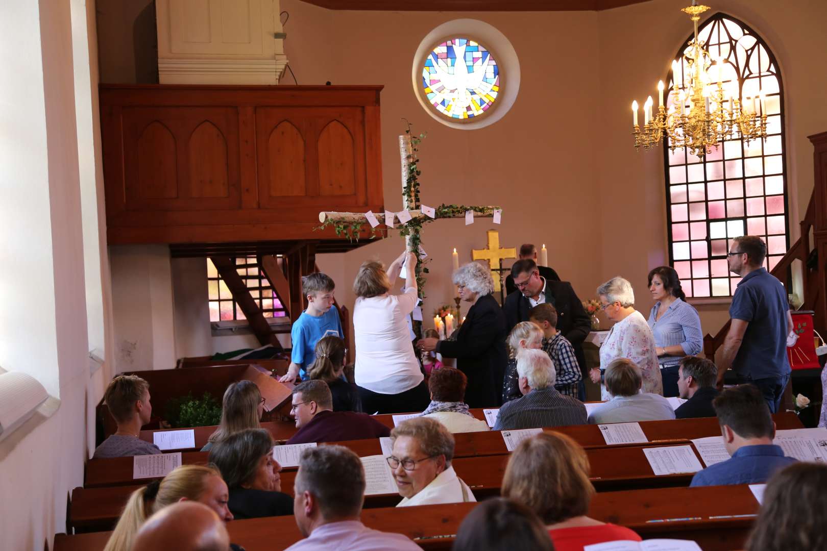 Abendmahlsgottesdienst der Konfirmanden in Weenzen