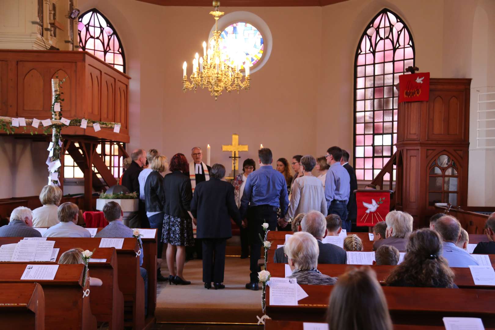 Abendmahlsgottesdienst der Konfirmanden in Weenzen