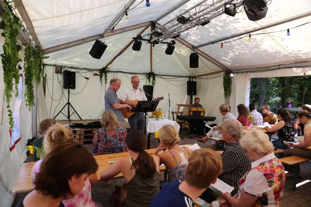 Gottesdienst zum Dorffest in Fölziehausen