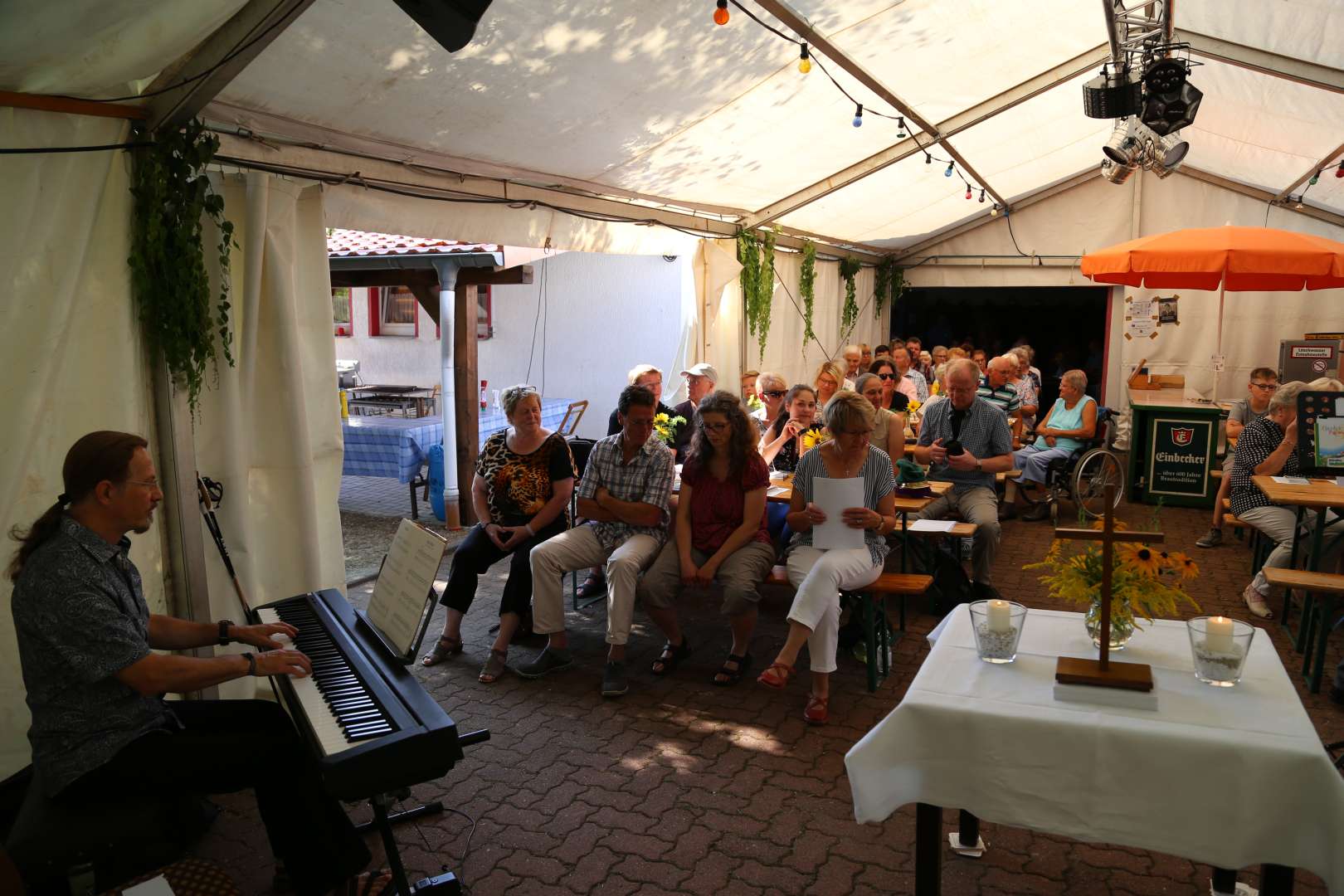 Gottesdienst zum Dorffest in Fölziehausen