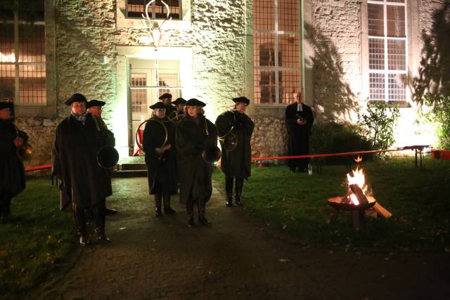 Hubertusmesse vor der Katharinenkirche