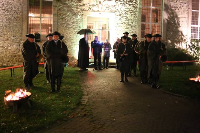 Hubertusmesse vor der Katharinenkirche