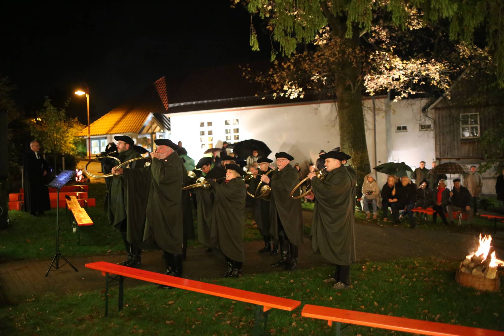 Hubertusmesse vor der Katharinenkirche