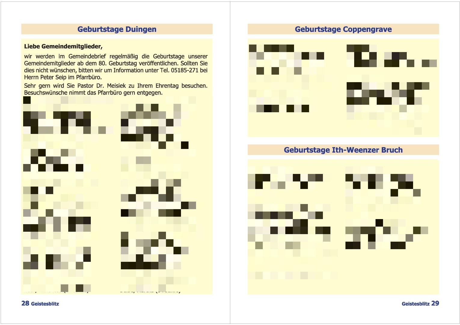 Gemeindebrief Dezember 2019 - Februar 2020