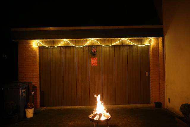 3. Türchen des "Lebendigen Adventskalenders" bei Familie Wöbbekind