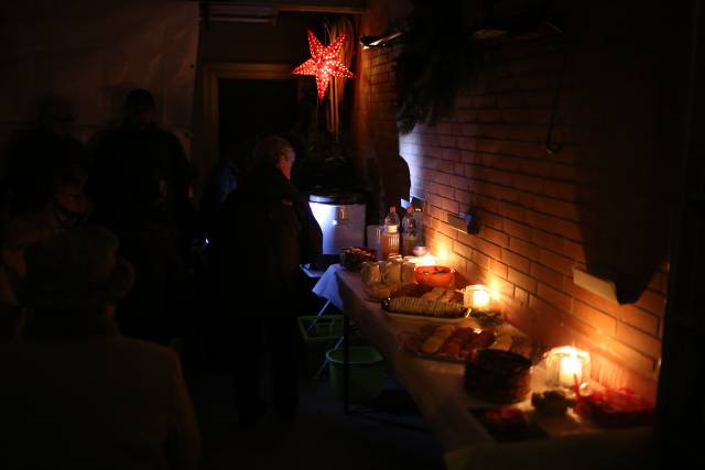 3. Türchen des "Lebendigen Adventskalenders" bei Familie Wöbbekind