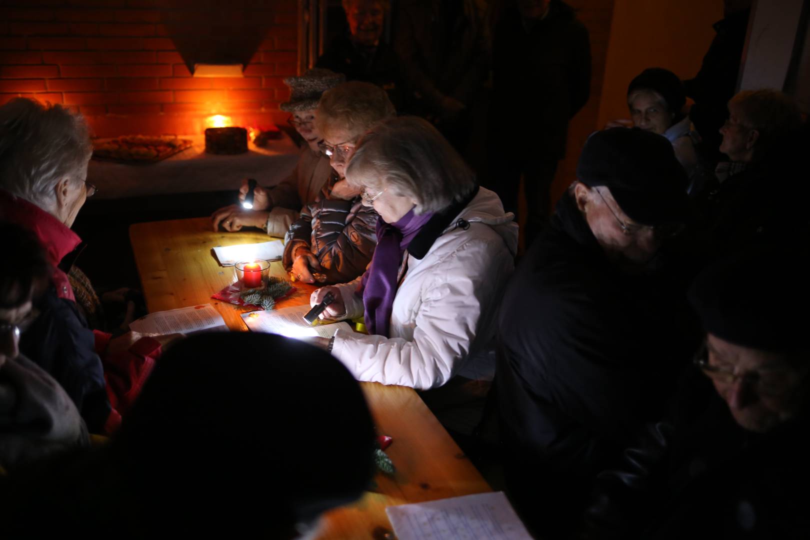 3. Türchen des "Lebendigen Adventskalenders" bei Familie Wöbbekind