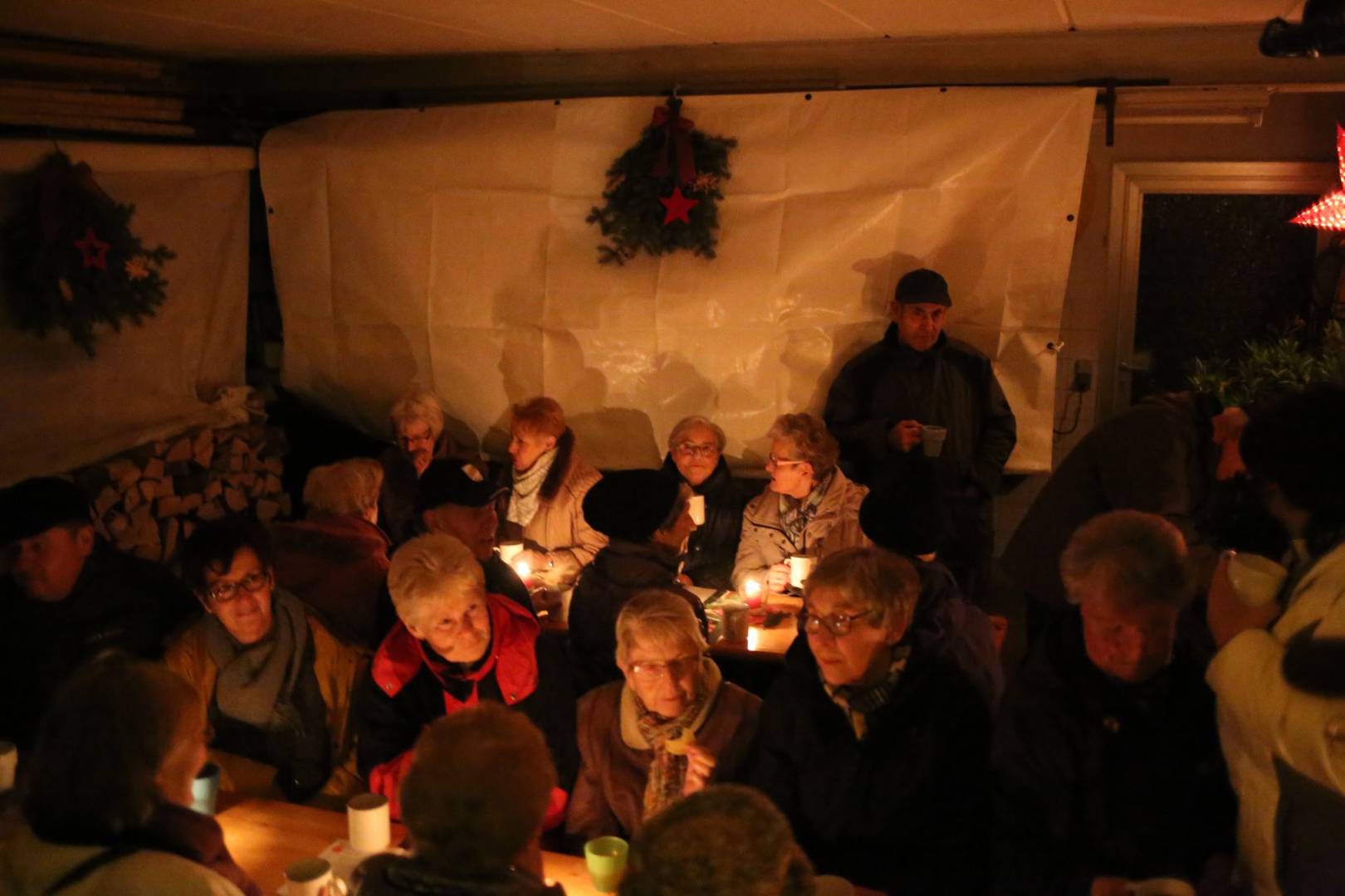 3. Türchen des "Lebendigen Adventskalenders" bei Familie Wöbbekind