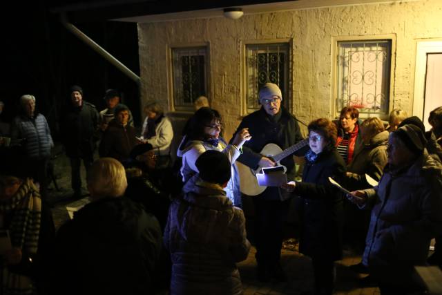 4. Türchen des "Lebendigen Adventskalenders" im Schützenhaus in Duingen