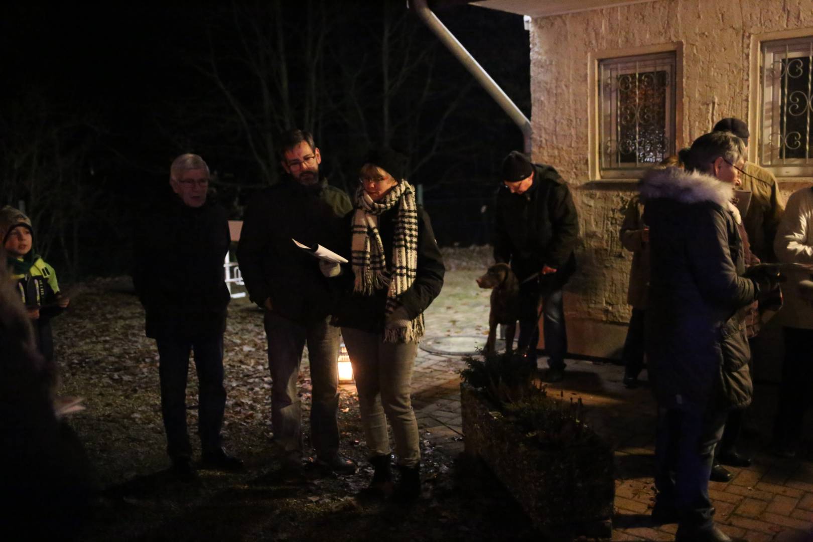 4. Türchen des "Lebendigen Adventskalenders" im Schützenhaus in Duingen