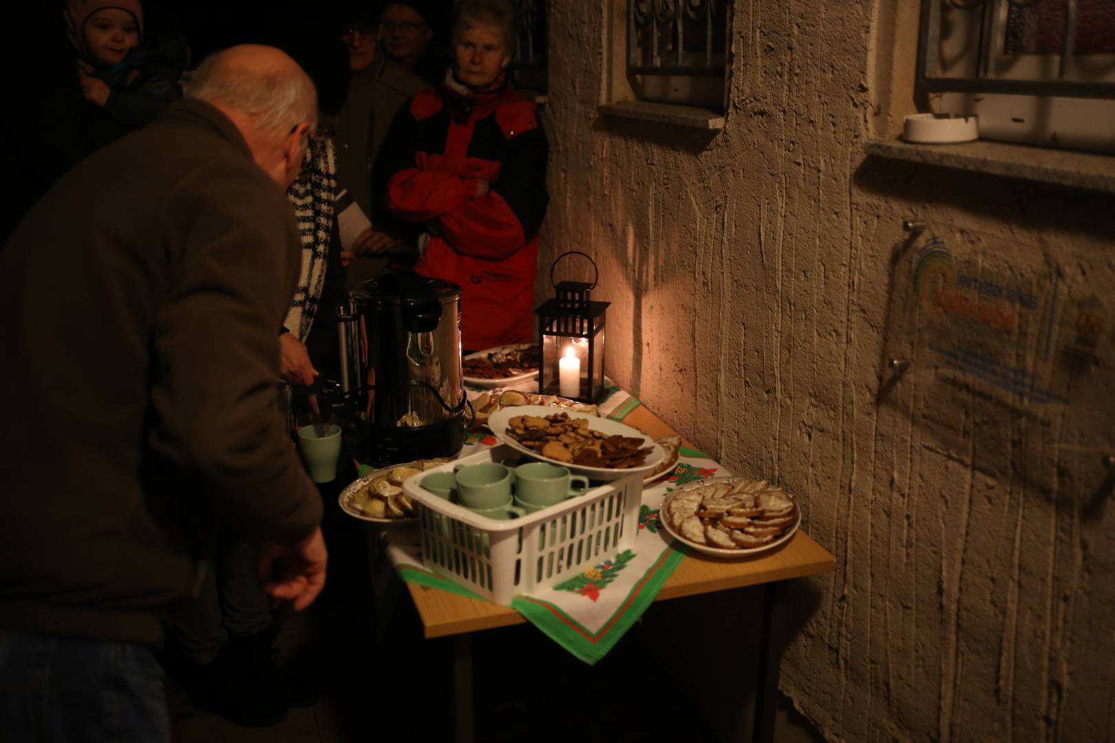 4. Türchen des "Lebendigen Adventskalenders" im Schützenhaus in Duingen