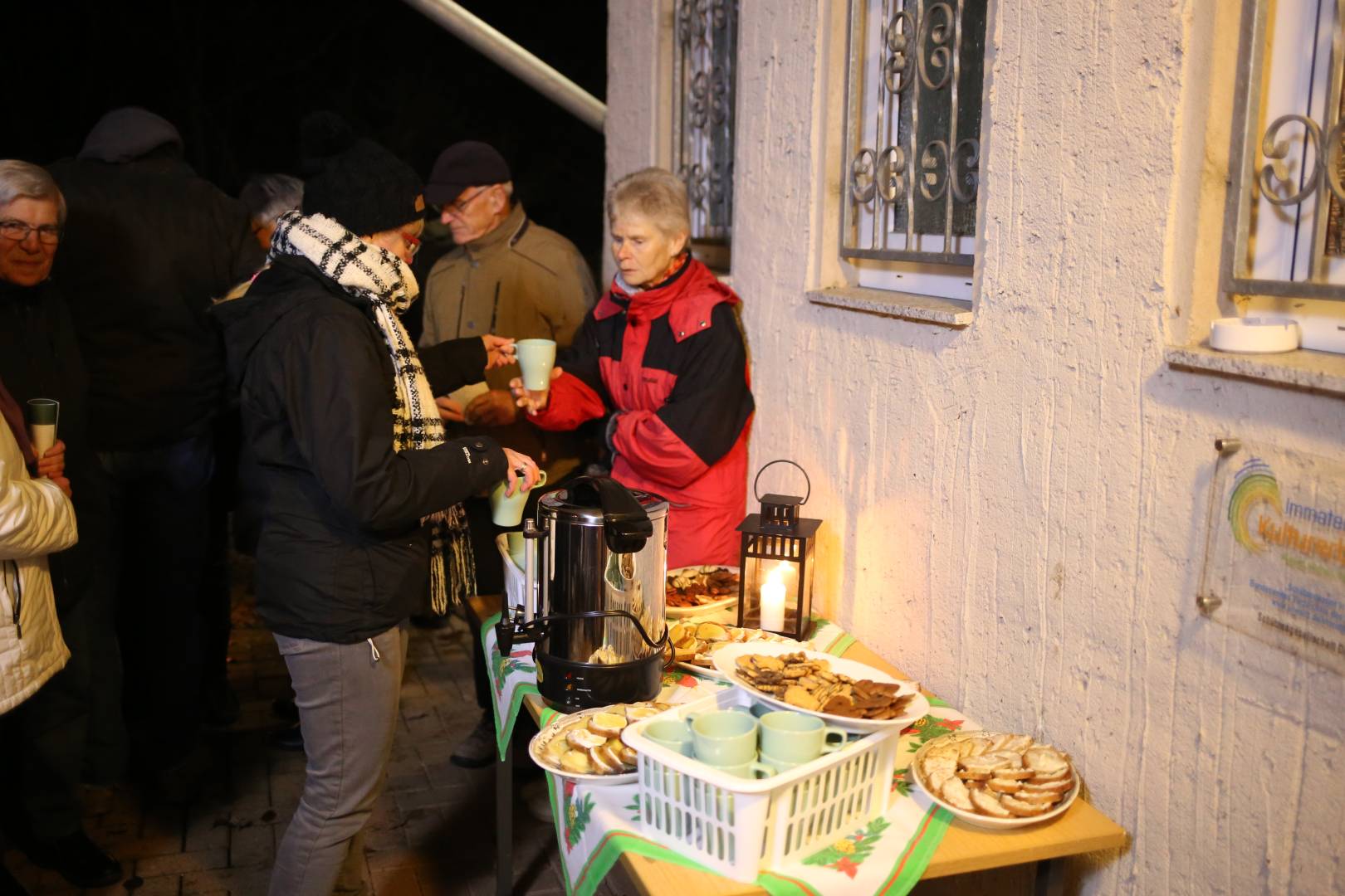 4. Türchen des "Lebendigen Adventskalenders" im Schützenhaus in Duingen