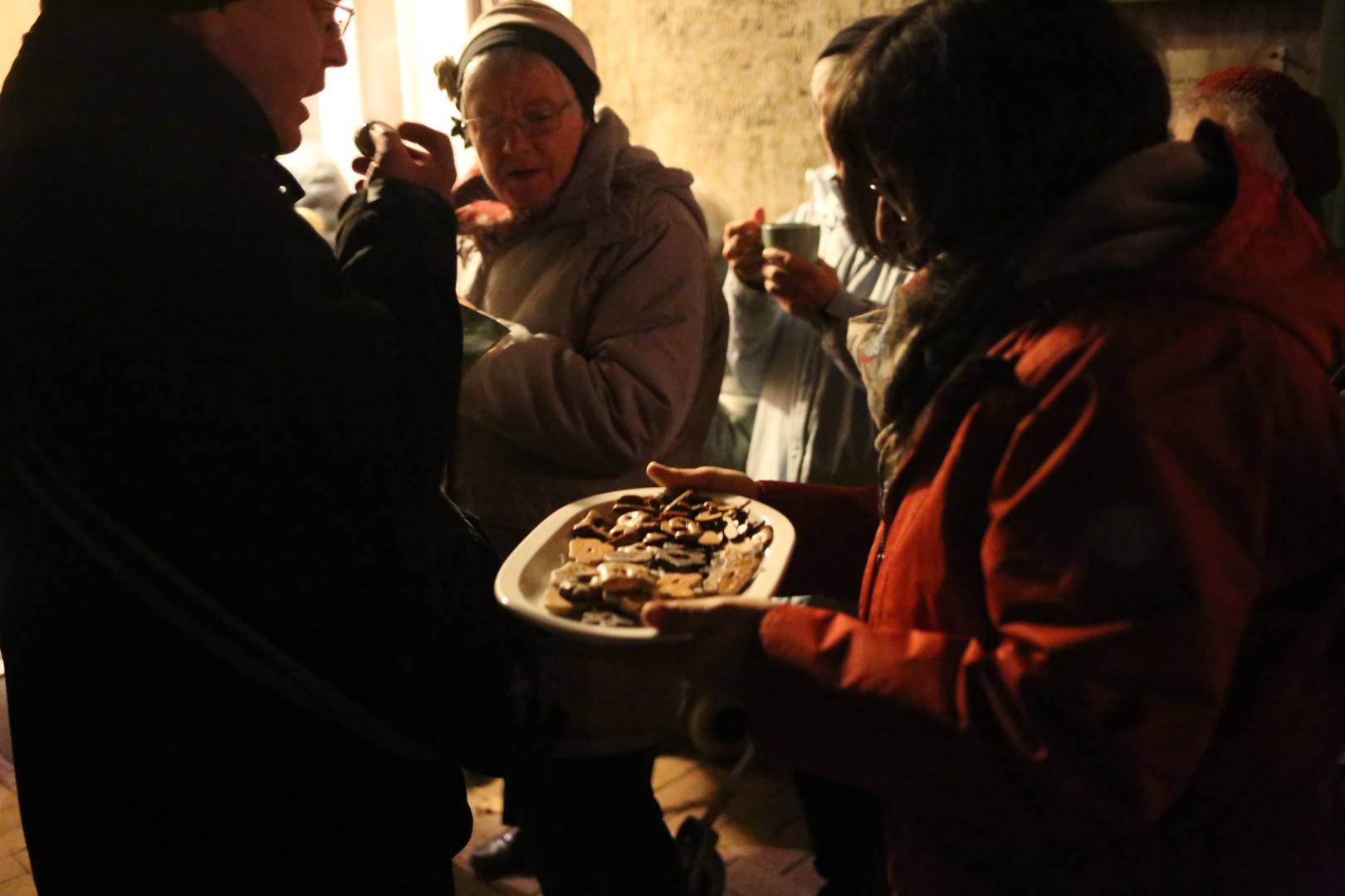 4. Türchen des "Lebendigen Adventskalenders" im Schützenhaus in Duingen