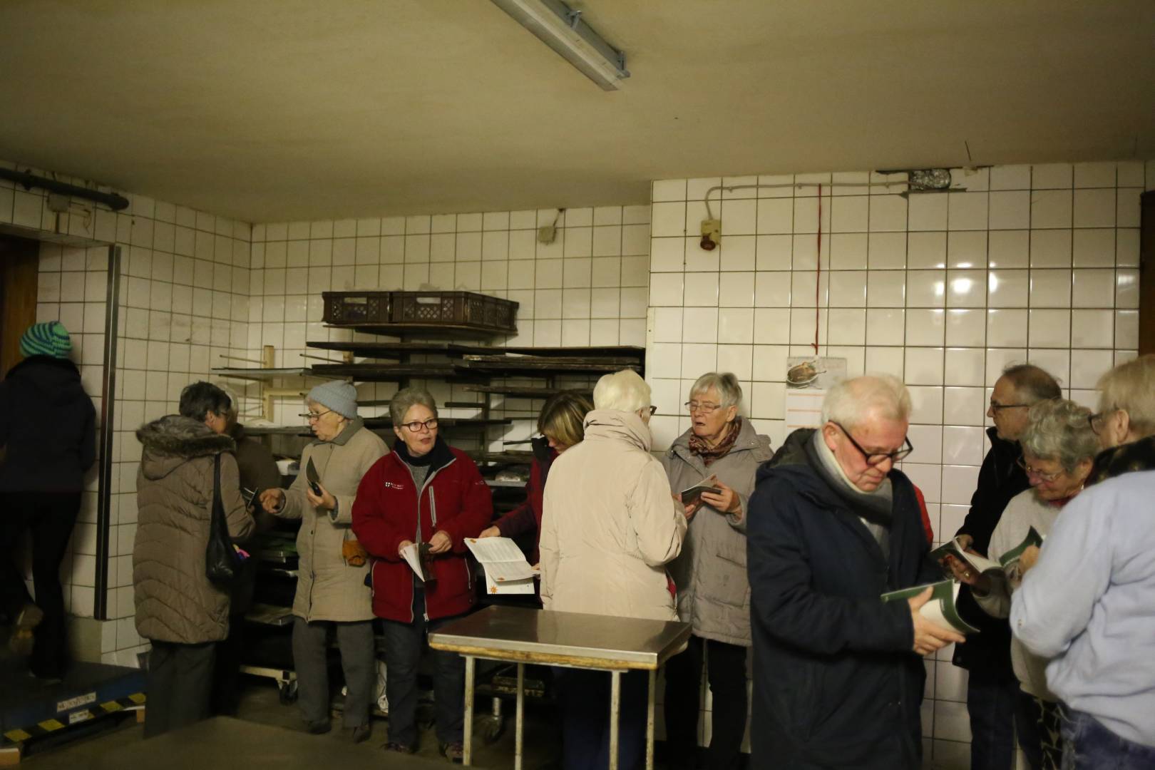 5. Türchen des "Lebendigen Adventskalenders" bei Hermes in der Backstube in Coppengrave