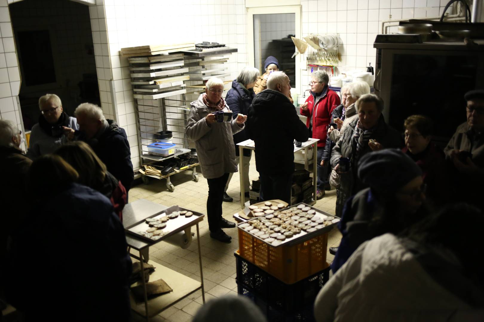 5. Türchen des "Lebendigen Adventskalenders" bei Hermes in der Backstube in Coppengrave