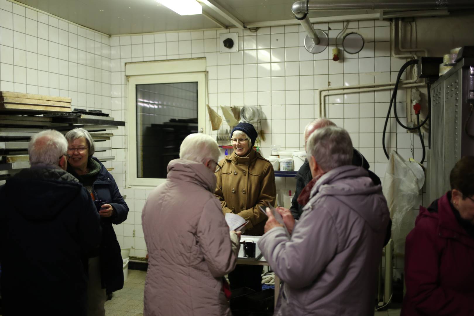 5. Türchen des "Lebendigen Adventskalenders" bei Hermes in der Backstube in Coppengrave