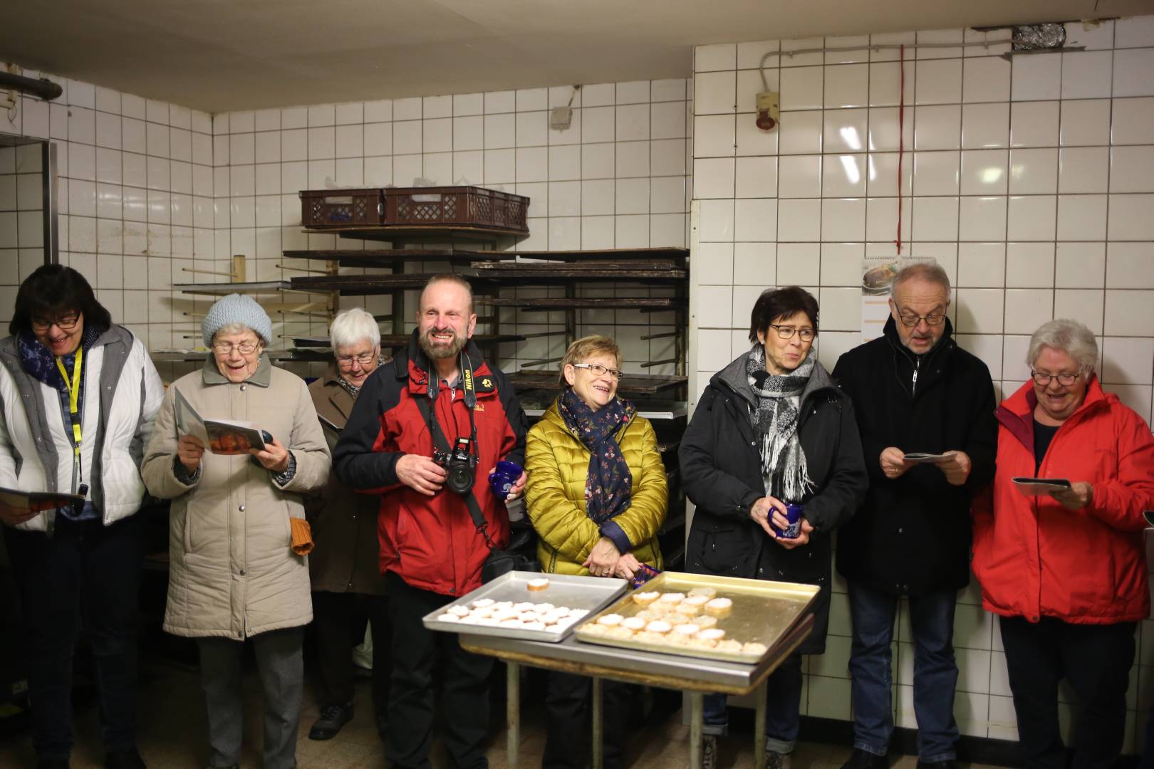 5. Türchen des "Lebendigen Adventskalenders" bei Hermes in der Backstube in Coppengrave