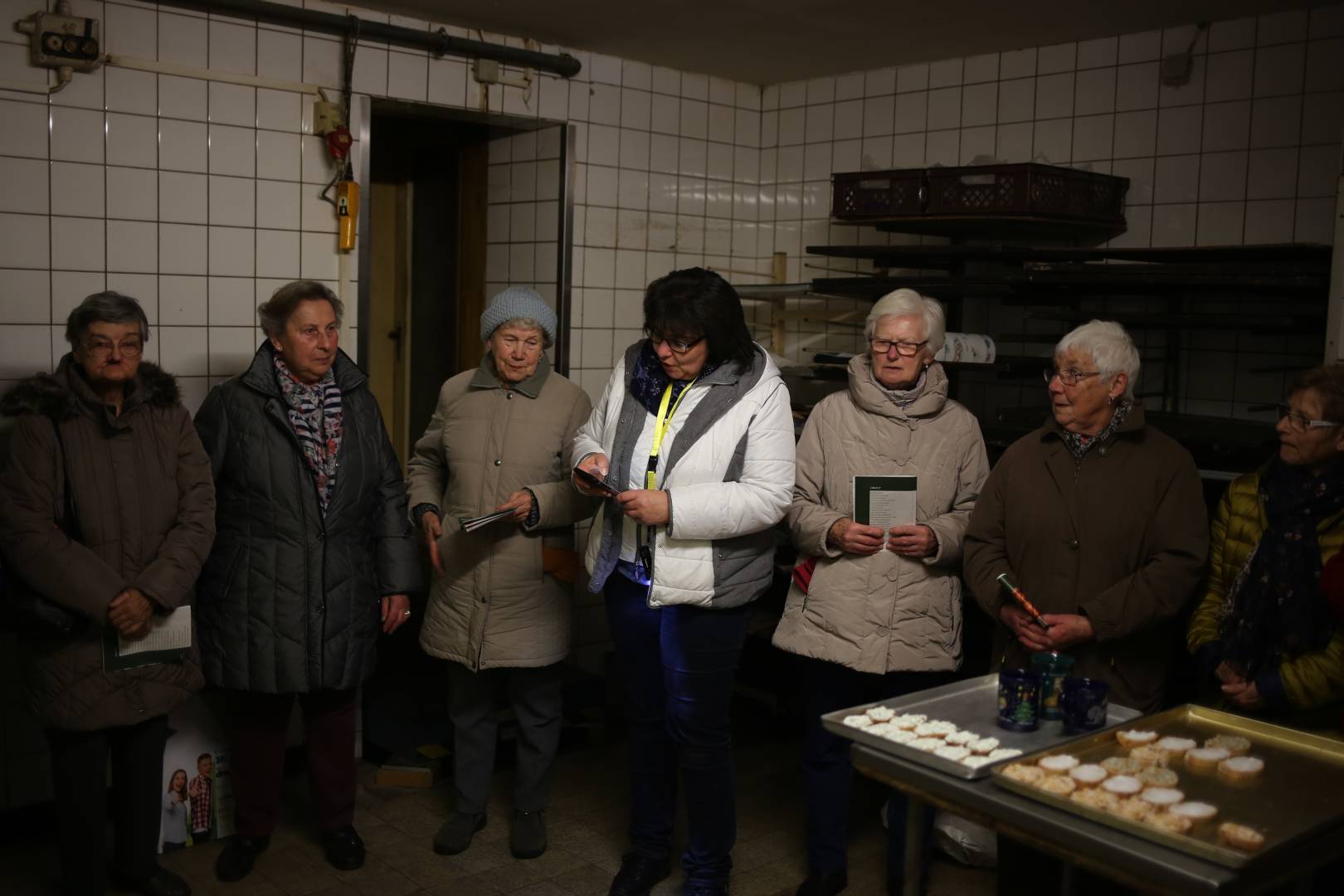 5. Türchen des "Lebendigen Adventskalenders" bei Hermes in der Backstube in Coppengrave