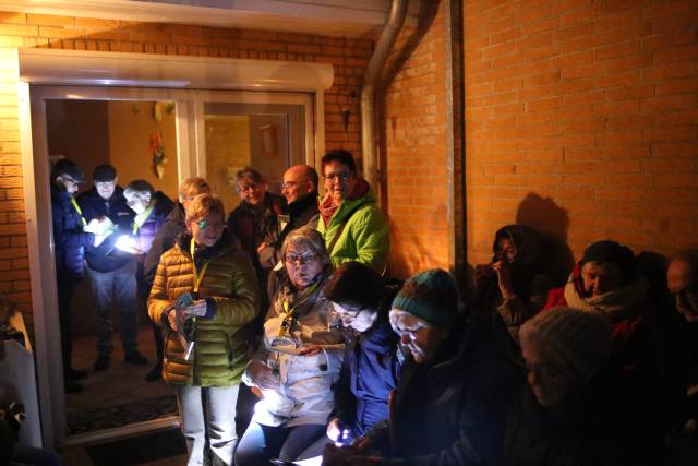 11. Türchen des "Lebendigen Adventskalenders" bei Familie Runge in Coppengrave