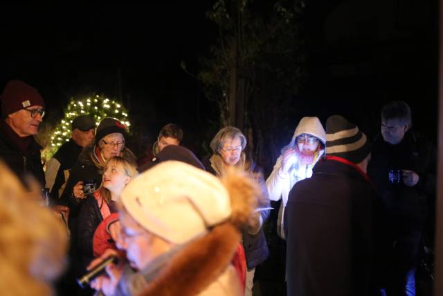 11. Türchen des "Lebendigen Adventskalenders" bei Familie Runge in Coppengrave